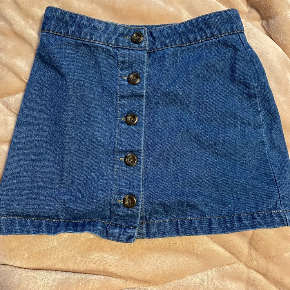 Denim skirt